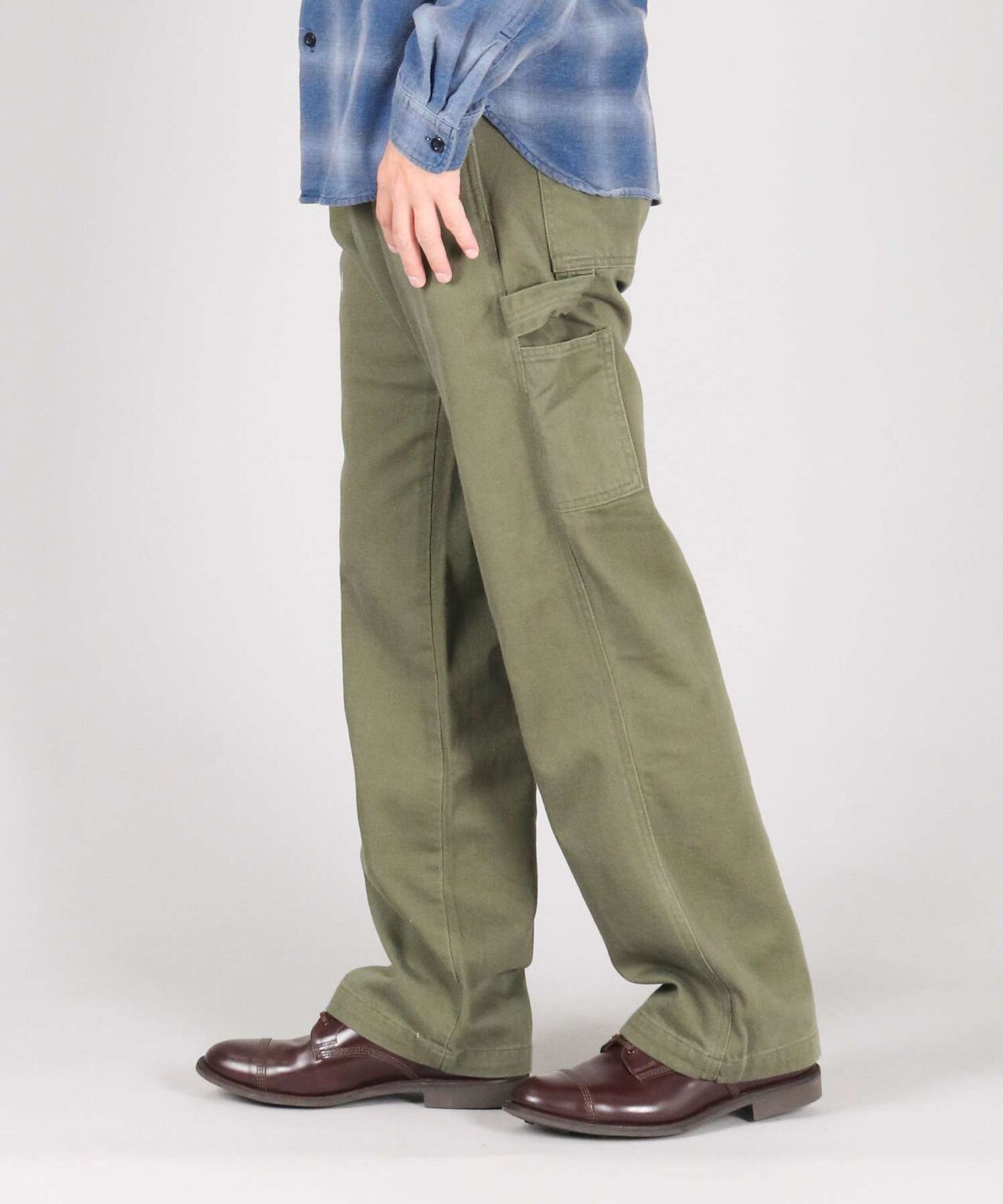 Organic Drill Painter Pants,NATURAL, large image number 18