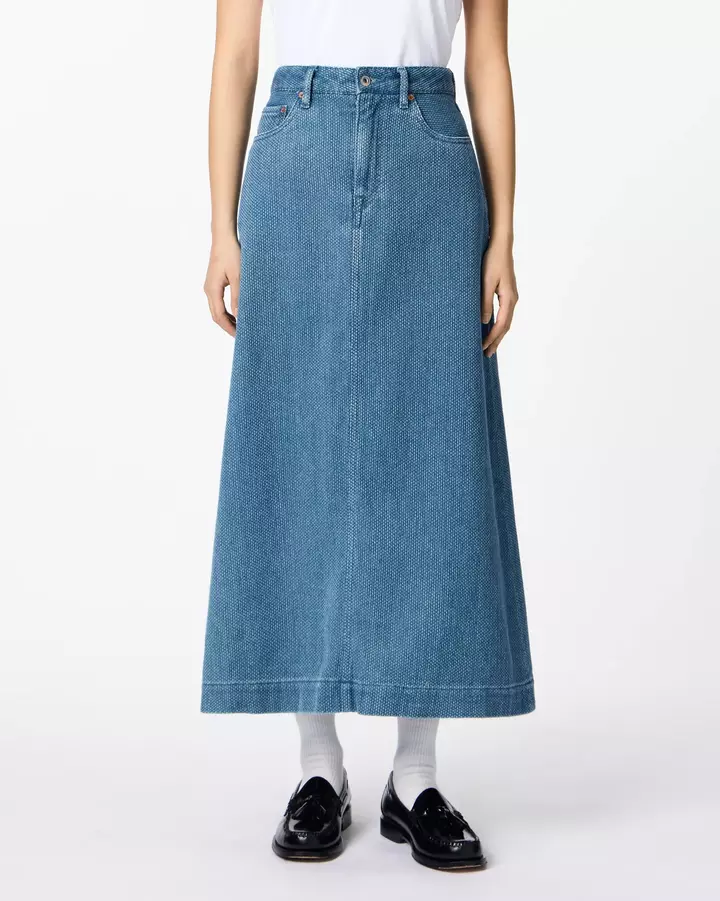 WOMEN | Sashiko Skirt,, medium