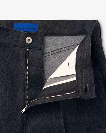 MEN | Light Wide Press Trousers 9oz Black,BLACK, large image number 5