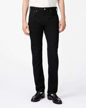 Stretch Slim Jeans 12oz,BLACK, small image number 0