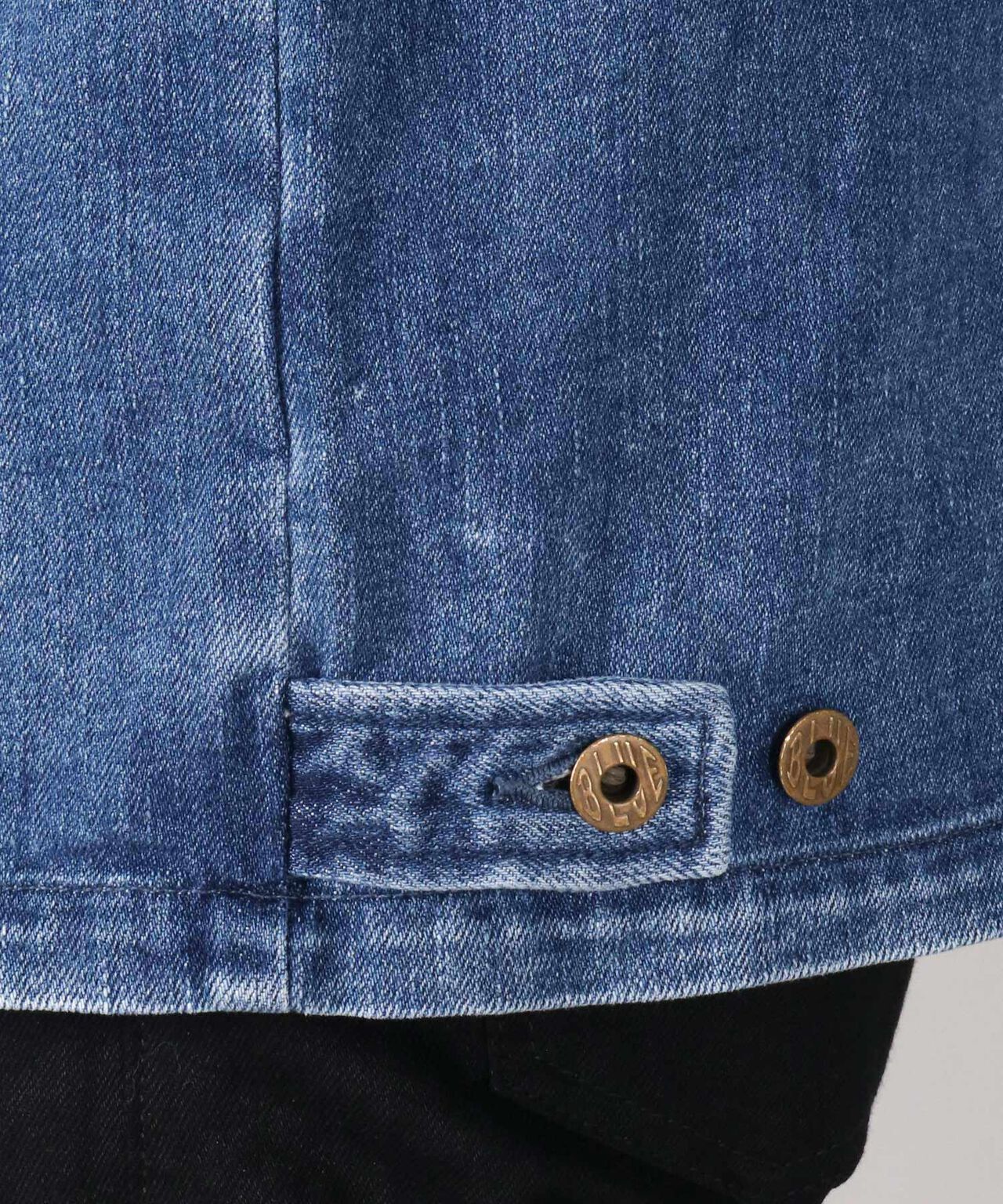 11oz Denim Smooth Swing Top Jacket,MEDIUM INDIGO, large image number 6