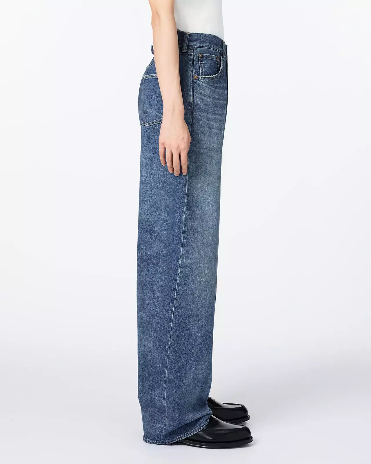 MEN | ReDESIGN Skew Straight Jeans 12oz Dark Indigo,DARK INDIGO, large image number 1