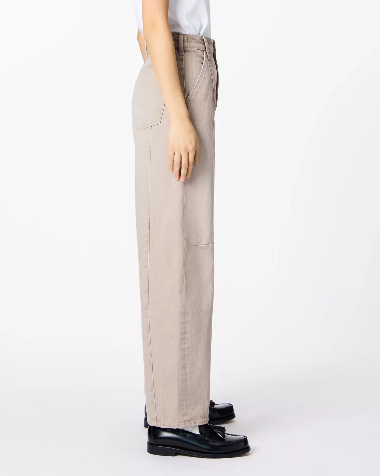 WOMEN | Panel Curve Jeans 13.5oz Beige,BEIGE, large image number 1