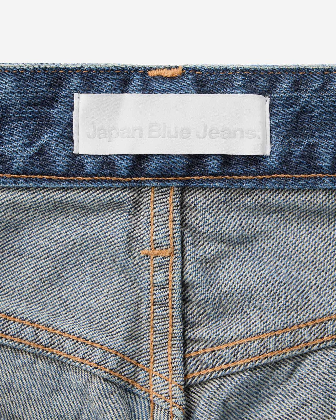 Skew Straight Jeans 11oz Medium Indigo,MEDIUM INDIGO, large image number 6