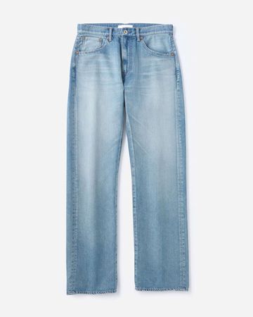 Light Wide Jeans 9oz Medium Indigo,MEDIUM INDIGO, small image number 4