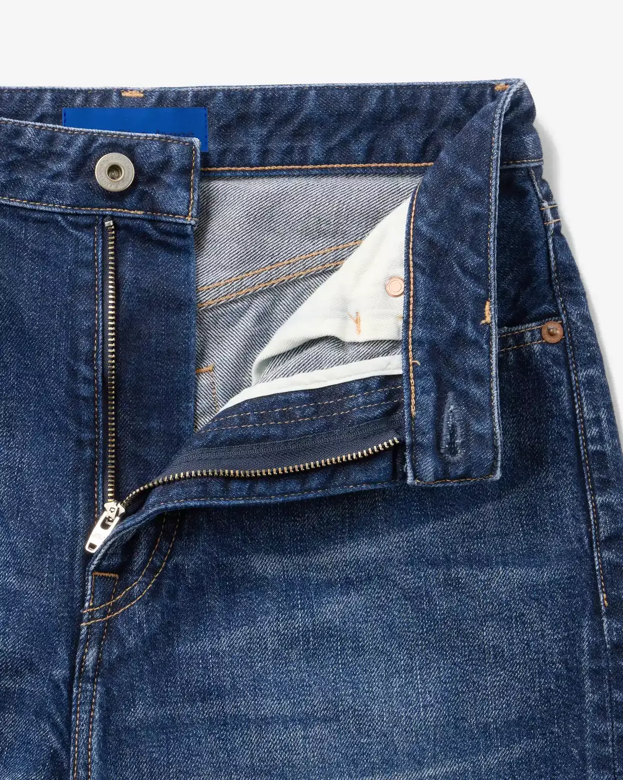 WOMEN | Switch Straight Jeans 11oz Medium Indigo,MEDIUM INDIGO, large image number 6