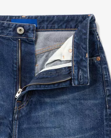 WOMEN | Switch Straight Jeans 11oz Medium Indigo,MEDIUM INDIGO, large image number 6