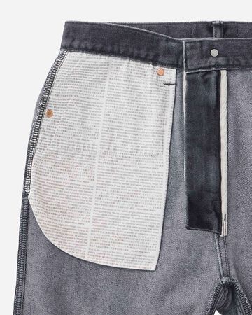 MEN | Light Wide Jeans 9oz Washed Black,WASHED BLACK, large image number 7