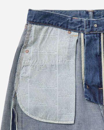 MEN | ReDESIGN Skew Straight Jeans 12oz Dark Indigo,DARK INDIGO, large image number 8