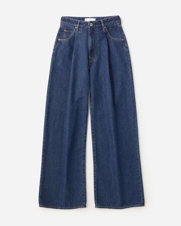 Light Wide Jeans 9oz Medium Indigo,MEDIUM INDIGO, small image number 4