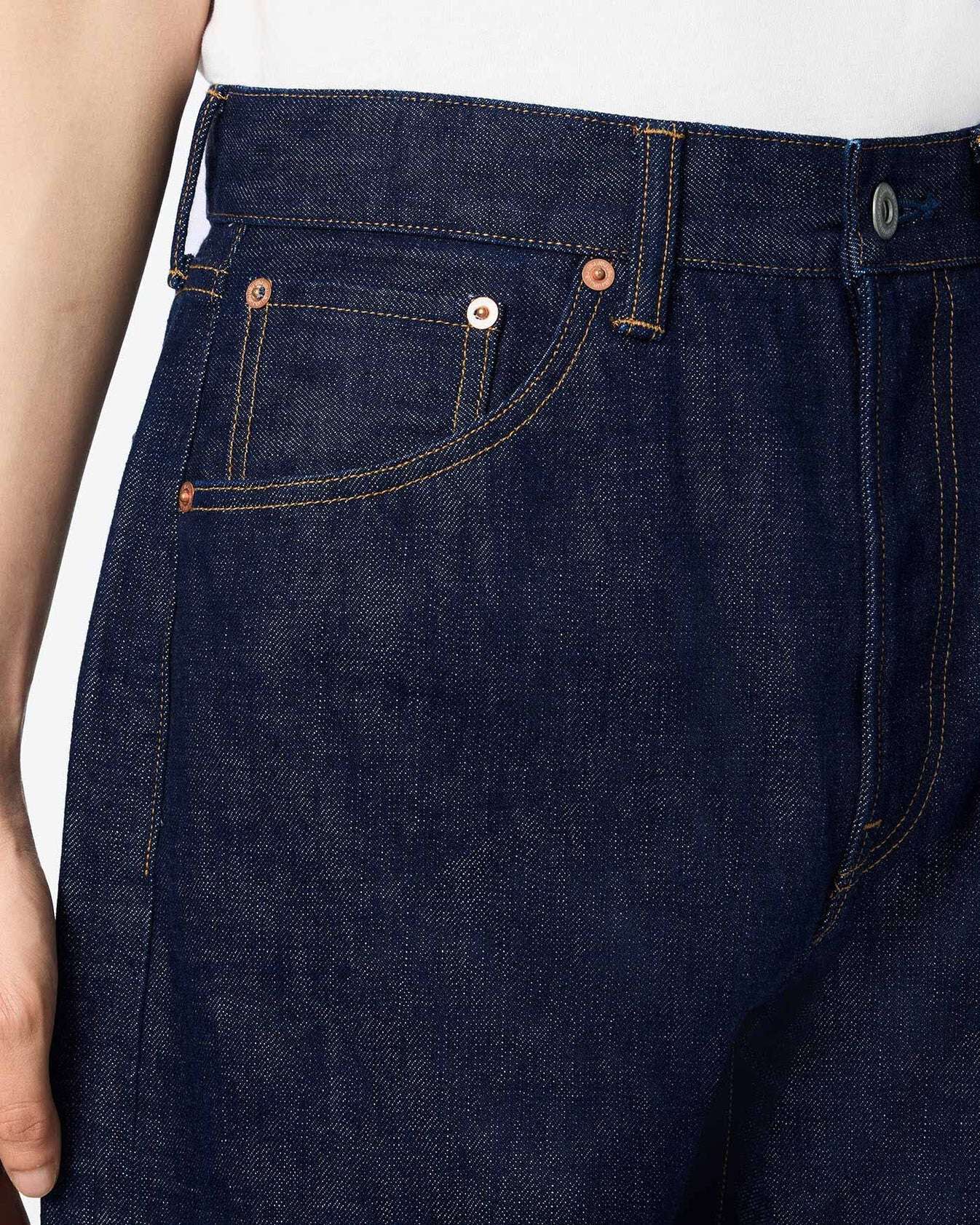 【7個】jerryページ MEN | Selvedge Wide Jeans 16oz