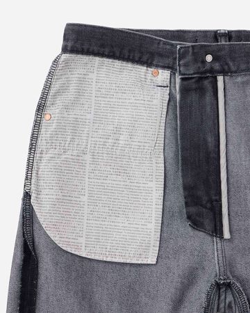 MEN | Light Flare Jeans 9oz Washed Black,WASHED BLACK, large image number 7