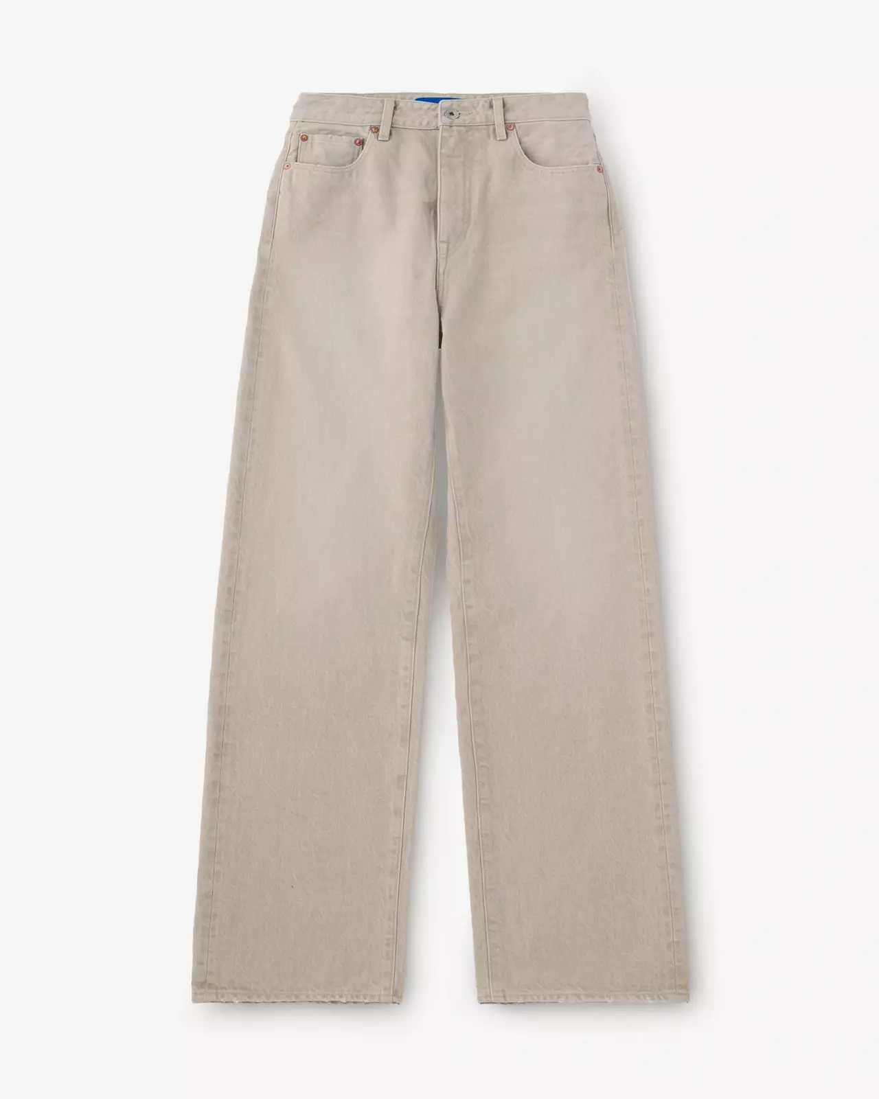 WOMEN | Straight Jeans 13.5oz Beige,BEIGE, large image number 4