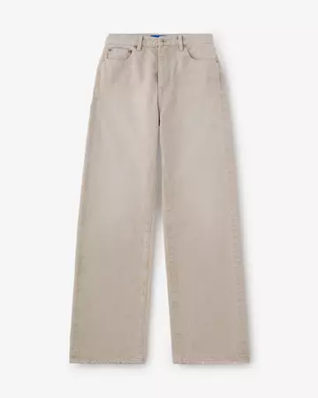 WOMEN | Straight Jeans 13.5oz Beige,BEIGE, large image number 4