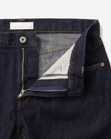 Selvedge Slim Jeans 12oz,INDIGO, small image number 4