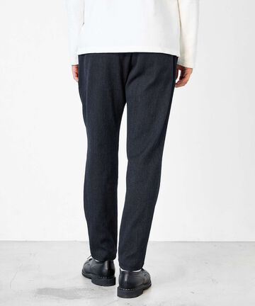 Sashiko Easy Tapered Pants,INDIGO, small image number 2
