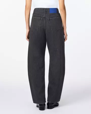 WOMEN | Light Curve Jeans 9oz Washed Black,BLACK, large image number 2