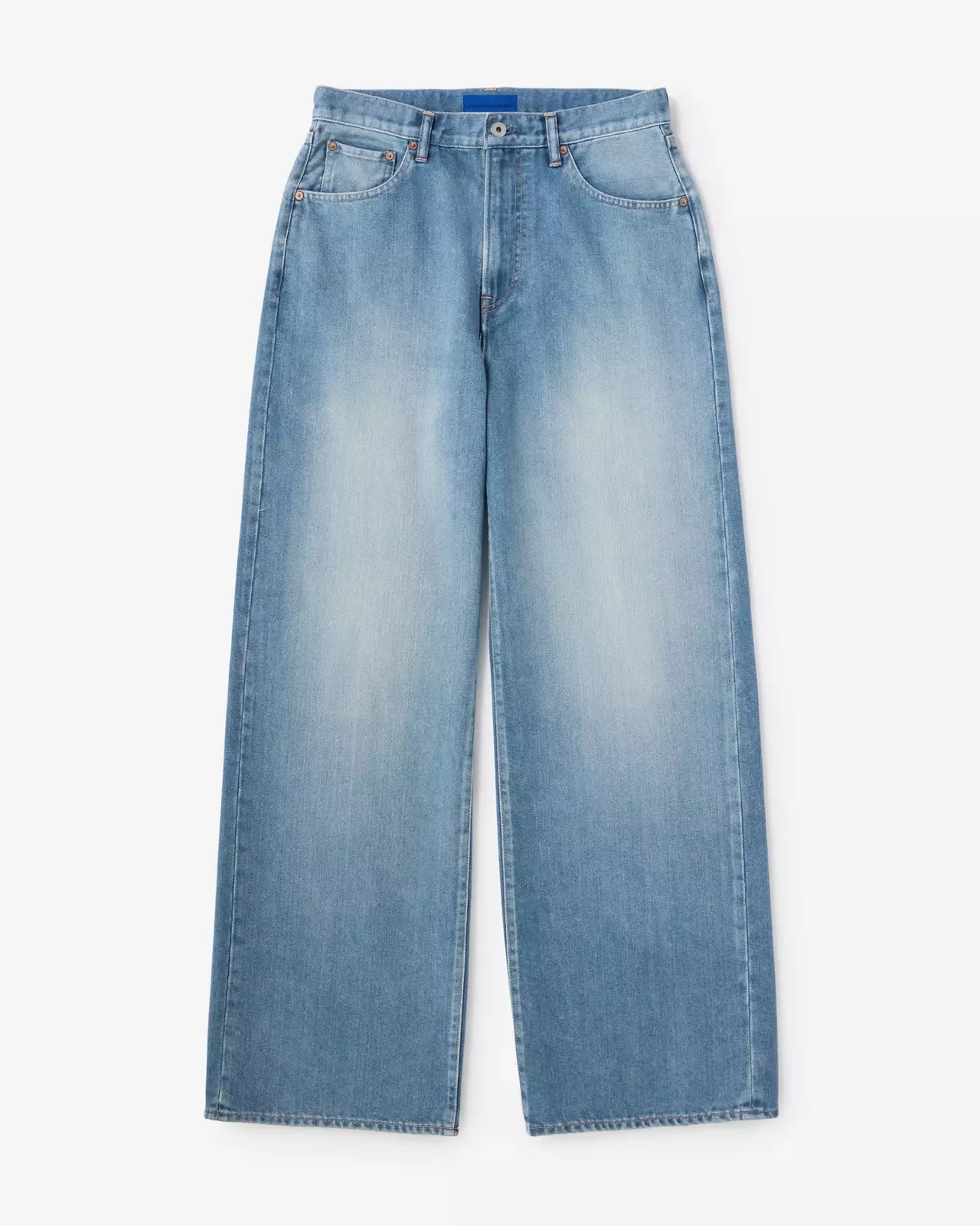 MEN | Light Loose Jeans 9oz Medium Indigo,MEDIUM INDIGO, large image number 4