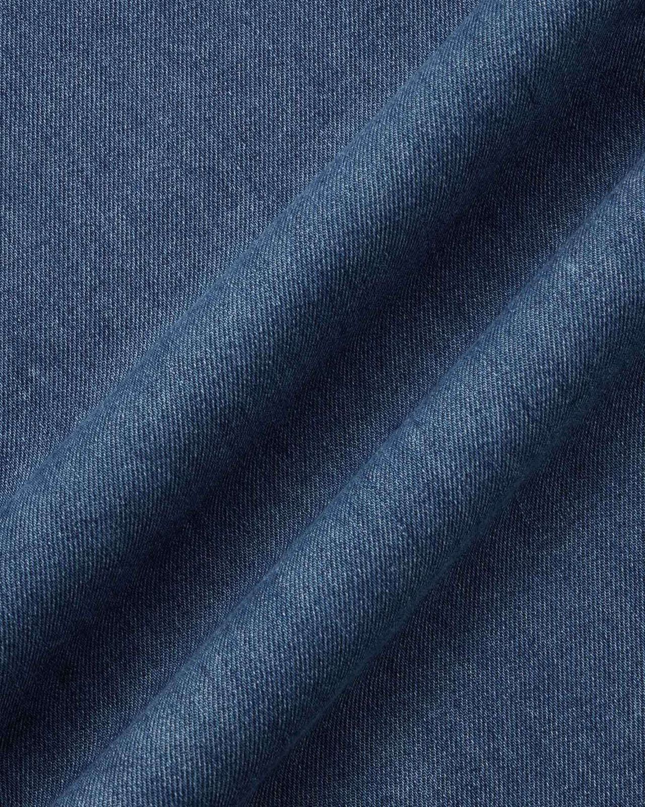 WOMEN | Light Denim Overalls 9oz Medium Indigo,MEDIUM INDIGO, large image number 8