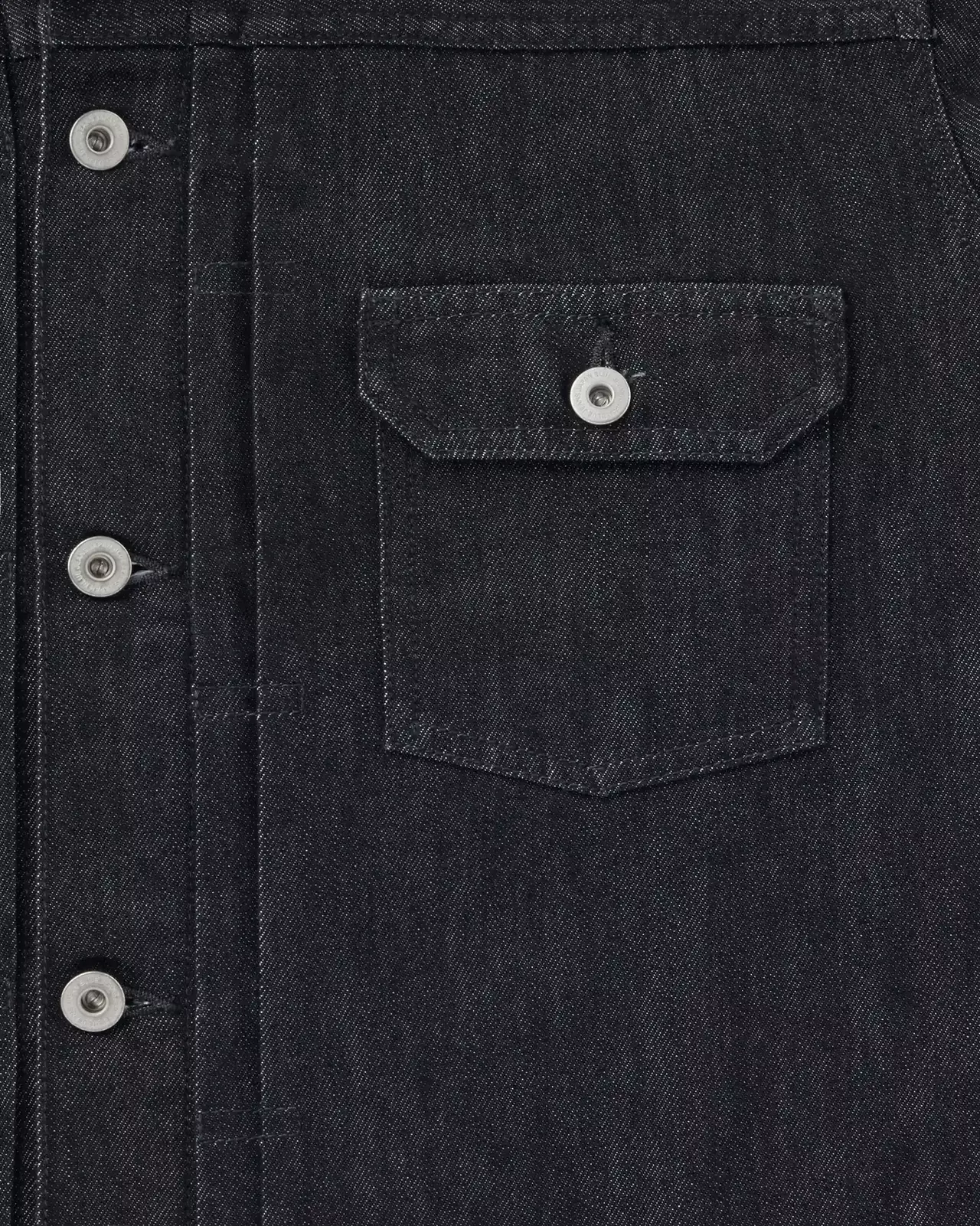 MEN | Light Type 2 Denim Jacket 9oz Black,BLACK, large image number 5