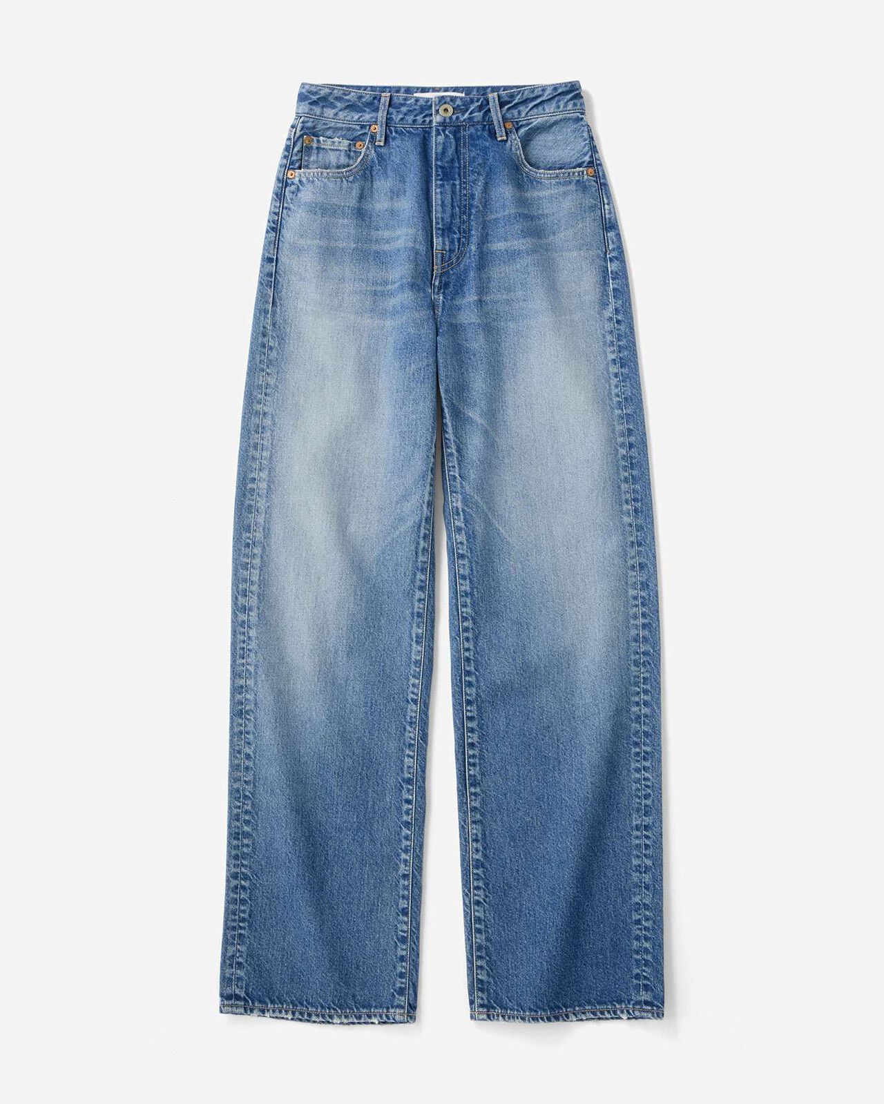 Pkt Straight Jeans 11oz Medium Indigo,MEDIUM INDIGO, large image number 4