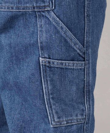 11oz Denim Smooth Painter Pants,MEDIUM INDIGO, large image number 7