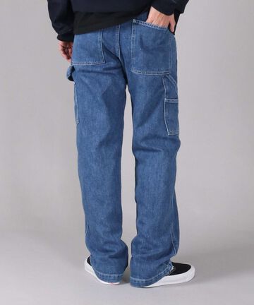 11oz Denim Smooth Painter Pants,MEDIUM INDIGO, large image number 2