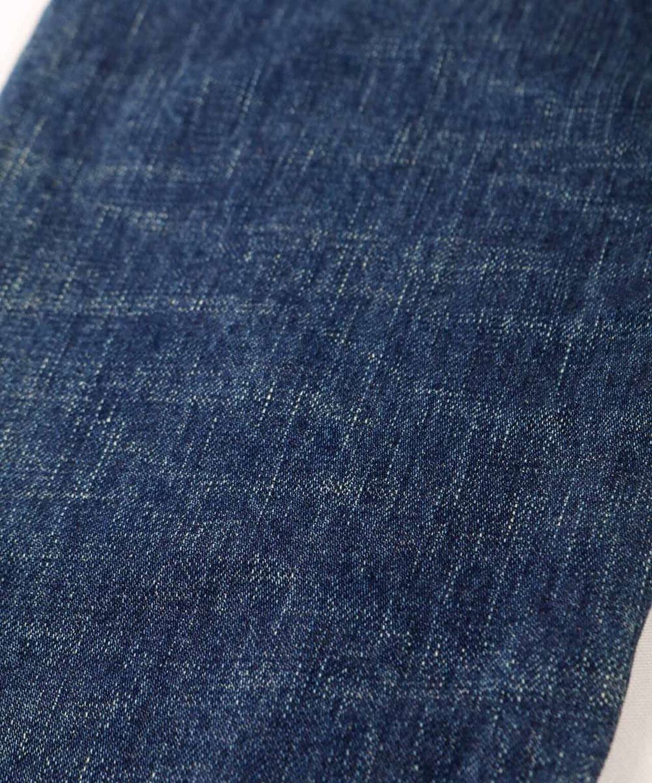 J301(D01) 14.8oz US Cotton Straight Selvedge Jeans (Aging Wash)-DID-34,DARK INDIGO, large image number 15