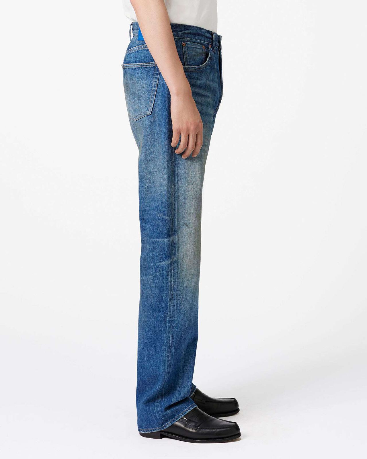 Vintage Wide Jeans 12oz Dark Indigo,DARK INDIGO, large image number 1