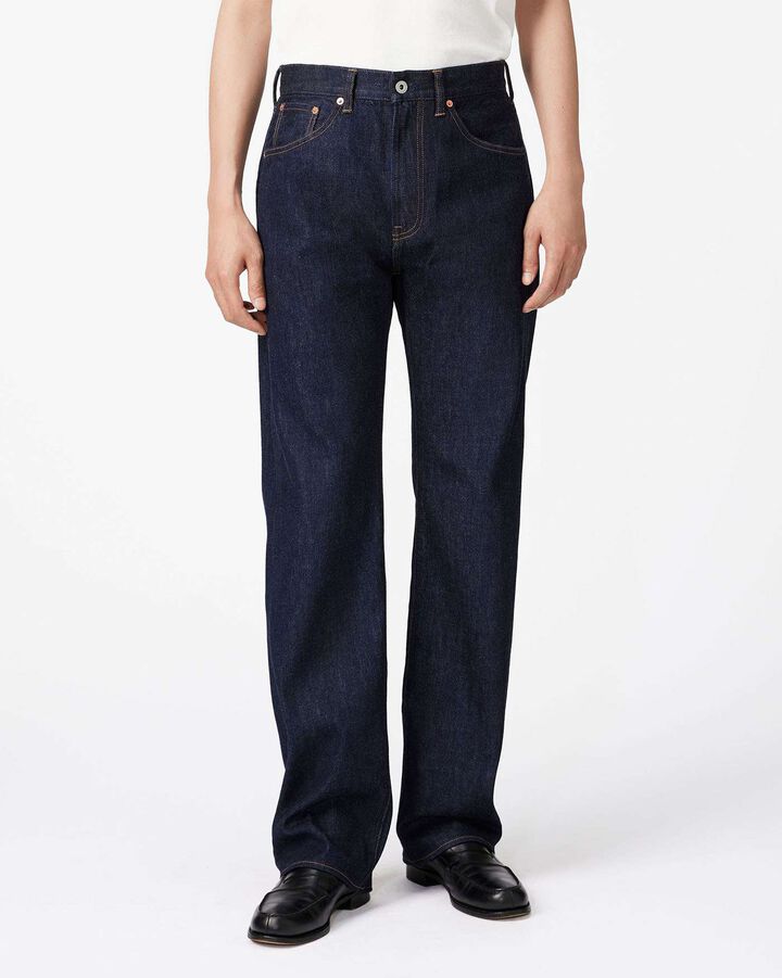 Selvedge Wide Jeans 12oz,, medium