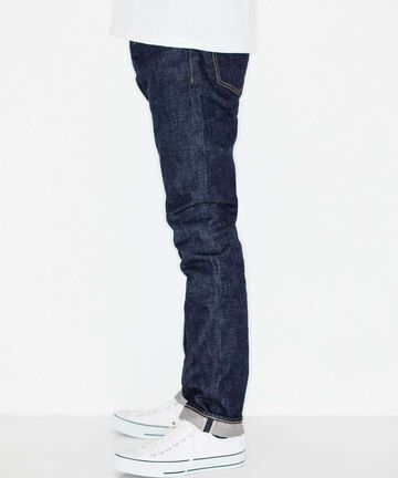 J301 CIRCLE Straight 14.8oz American Cotton Vintage Selvedge Jeans,INDIGO, small image number 1