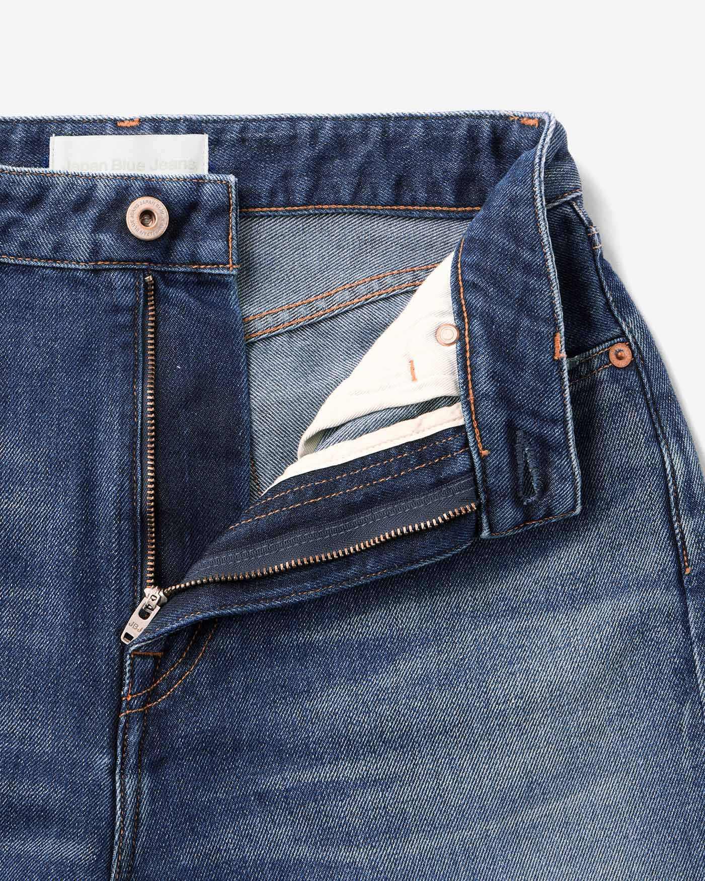 JAPAN BLUE JEANS ストレートデニム ダークブルー Light Straight Jeans 9oz Dark Indigo