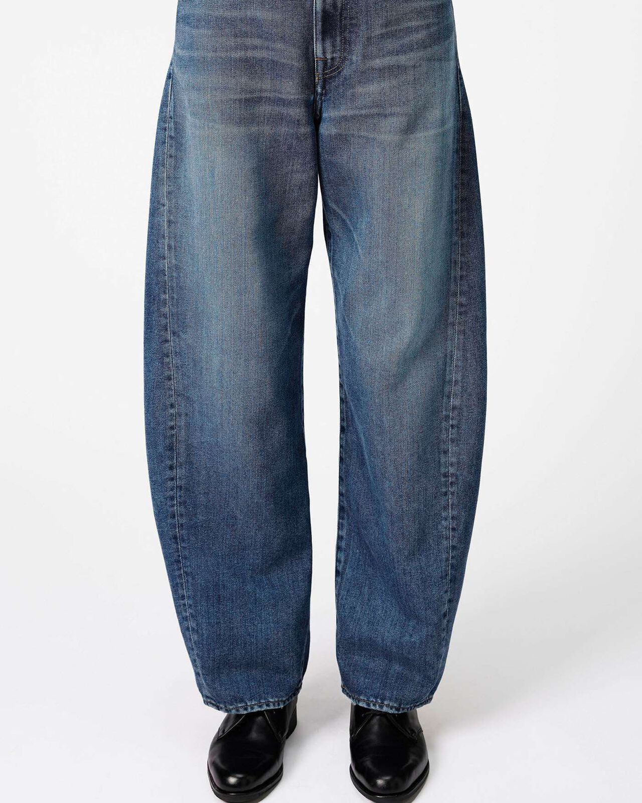 Light Curve Jeans 9oz Dark Indigo,DARK INDIGO, large image number 3
