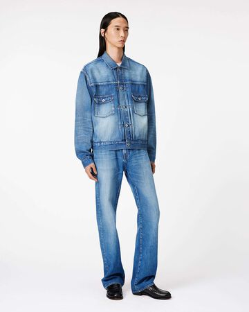 Selvedge Type 2 Denim Jacket 12oz Medium Indigo,MEDIUM INDIGO, small image number 3