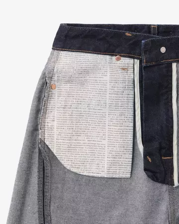 WOMEN | Skew Straight Jeans 11oz,INDIGO, large image number 7