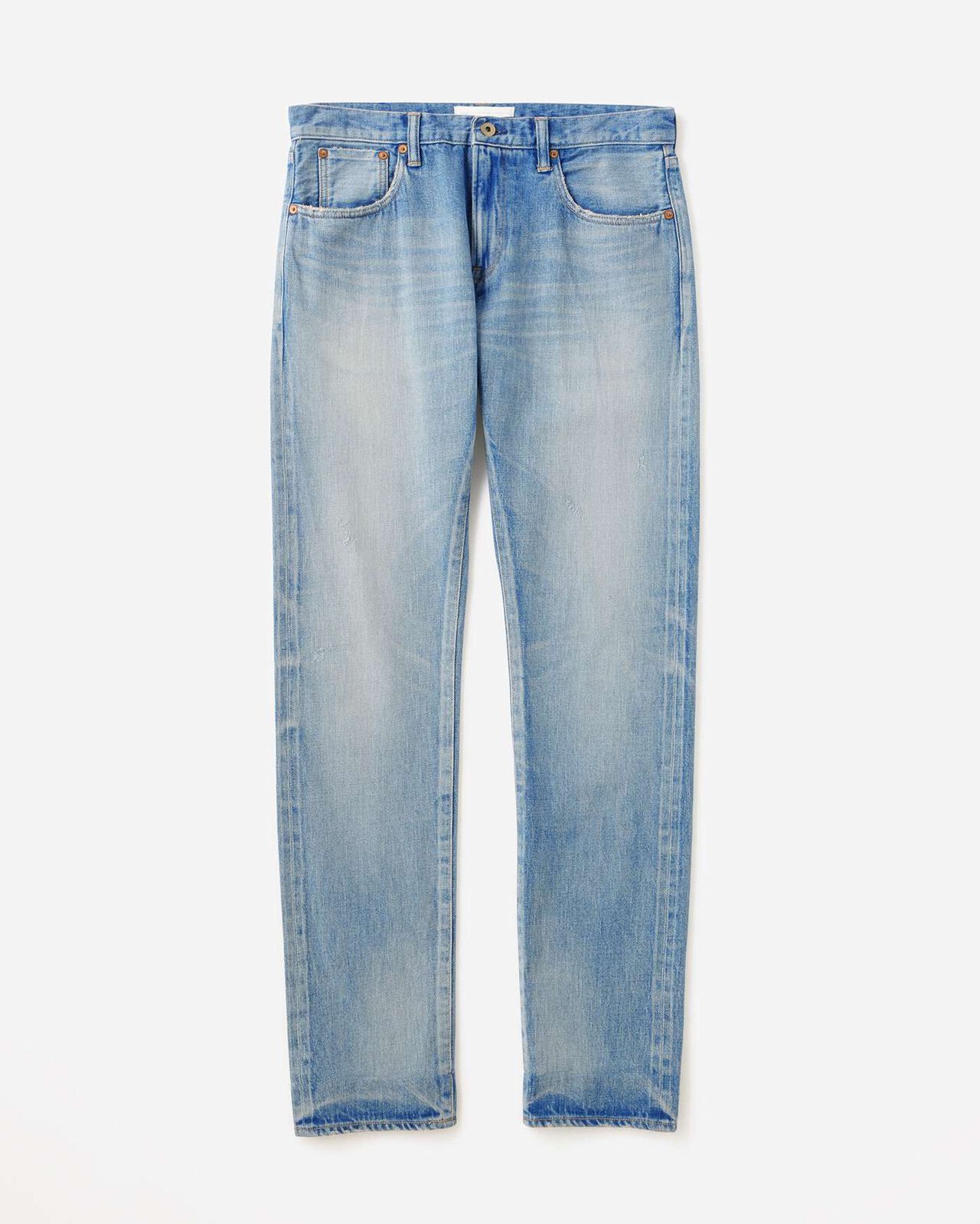 Vintage Slim Jeans 12oz Light Indigo,LIGHT INDIGO, large image number 4