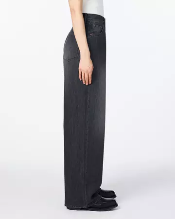 MEN | Light Loose Jeans 9oz Washed Black,WASHED BLACK, large image number 1