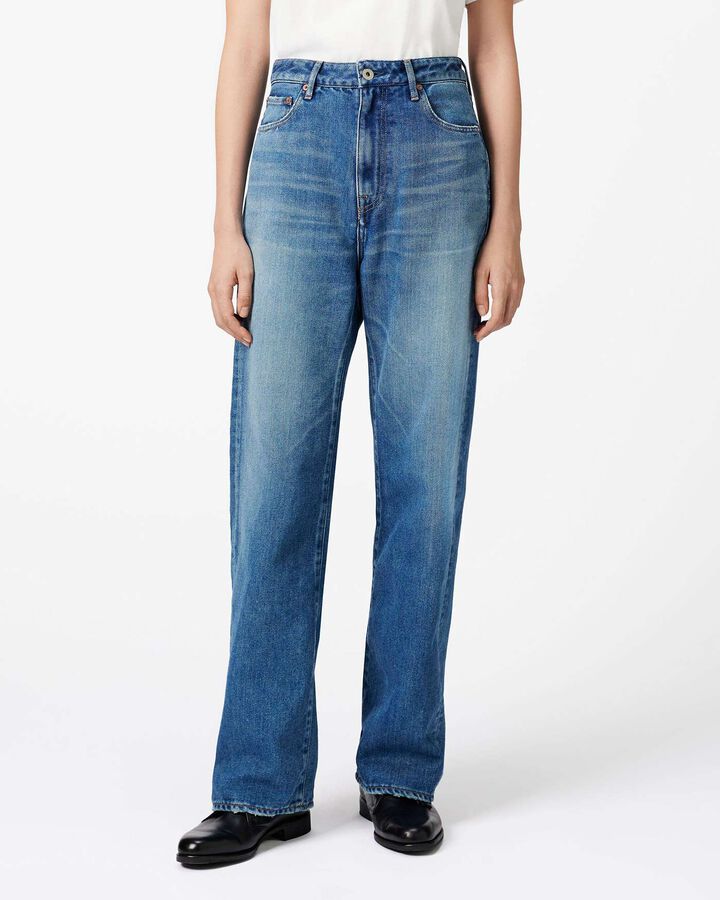 Light Straight Jeans 9oz Medium Indigo,, medium