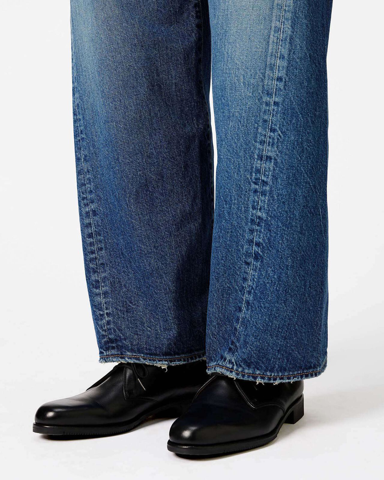 Skew Straight Jeans 11oz Medium Indigo,MEDIUM INDIGO, large image number 3