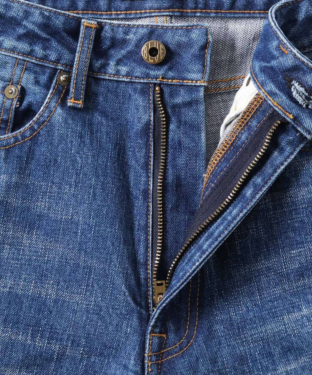 J501_MID 14.8oz Loose Selvedge Jeans (Aging Wash),MEDIUM INDIGO, large image number 7