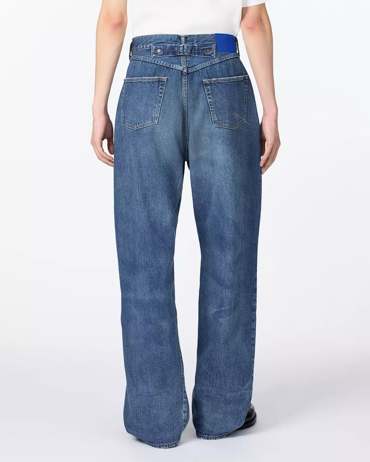 MEN | ReDESIGN Skew Straight Jeans 12oz Dark Indigo,DARK INDIGO, large image number 2