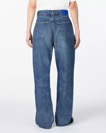 MEN | ReDESIGN Skew Straight Jeans 12oz Dark Indigo,DARK INDIGO, large image number 2