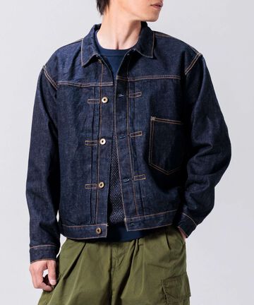 14.8oz Classic Denim Jacket,INDIGO, small image number 9