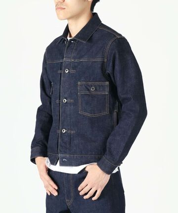12.5oz Type2 Denim Jacket,INDIGO, small image number 1