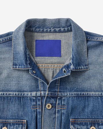 Selvedge Type 2 Denim Jacket 12oz Medium Indigo,MEDIUM INDIGO, small image number 5