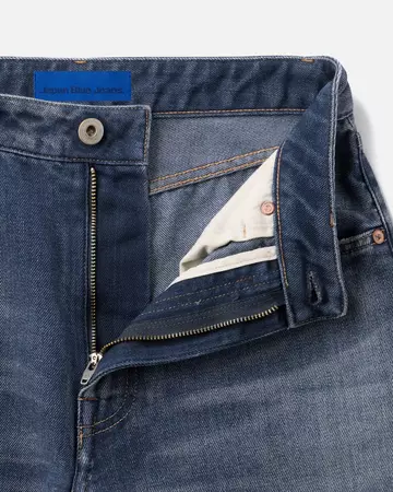 WOMEN | Light Curve Jeans 9oz Dark Indigo,DARK INDIGO, large image number 5