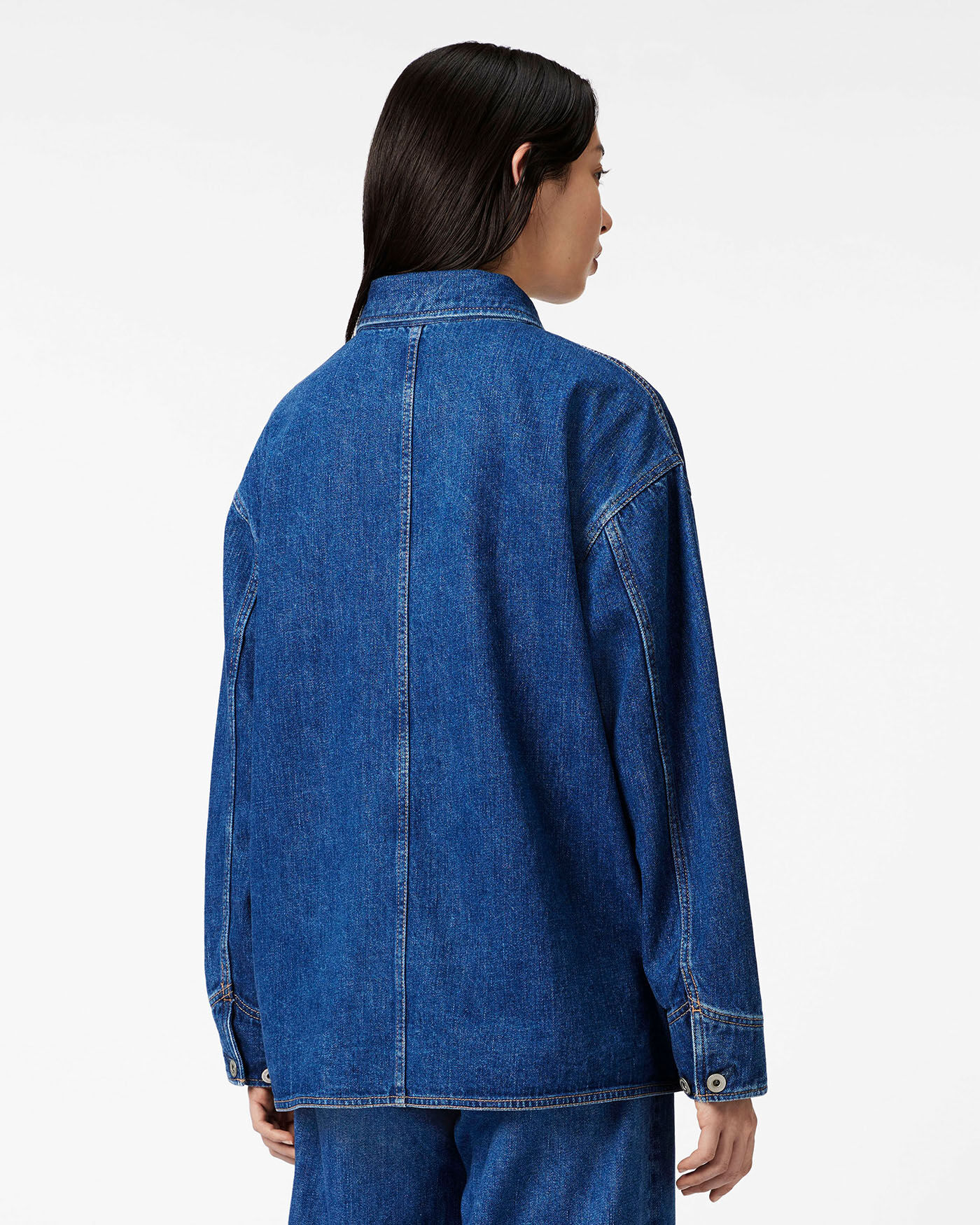 ジャケット・アウター EG - CardiganJKT - 12oz Denim L Selvedge Coveralls 12oz Medium Indigo