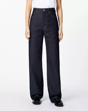 WOMEN | Light Straight Jeans 9oz Rigid,RIGID, large image number 0