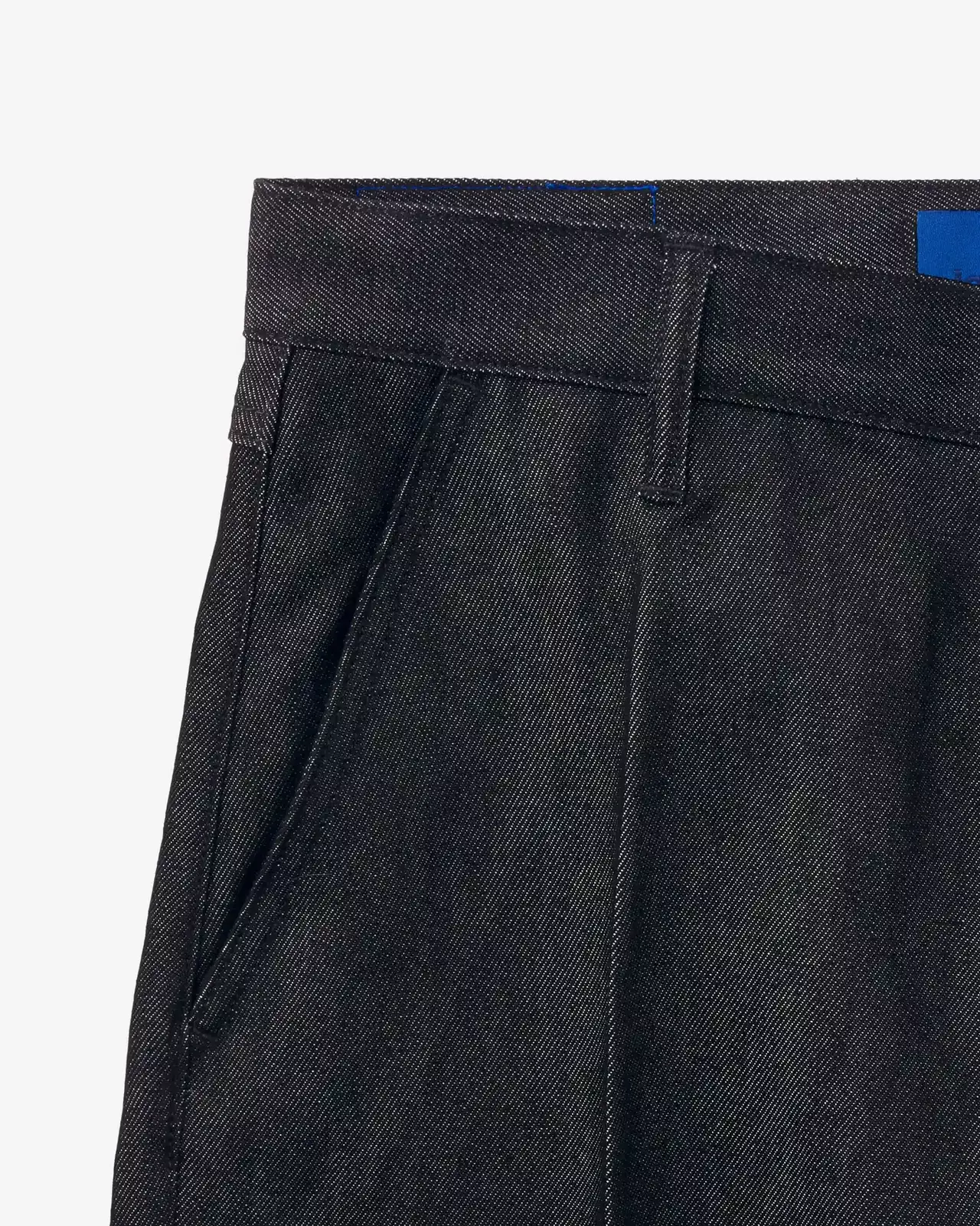 MEN | Light Wide Press Trousers 9oz Black,BLACK, large image number 9