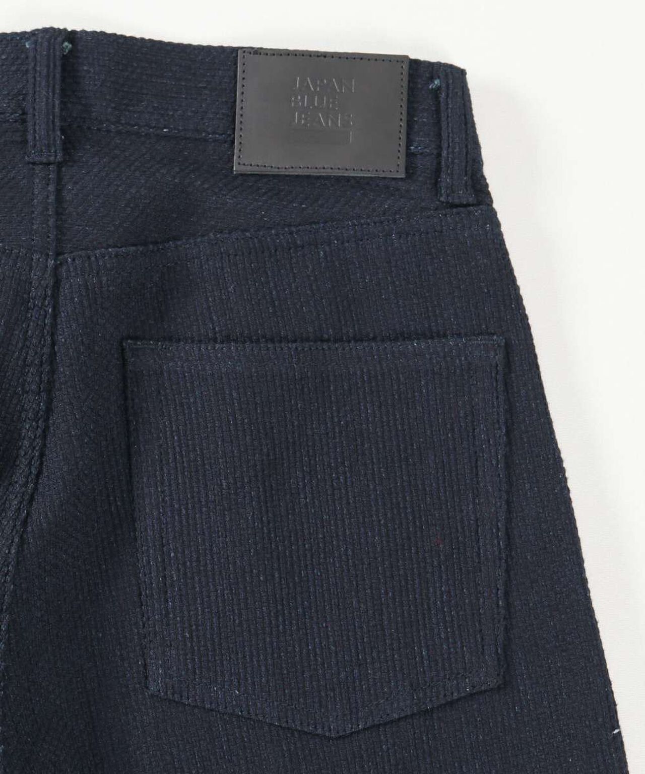 Sashiko Wide Tapered Pants,INDIGO, large image number 9